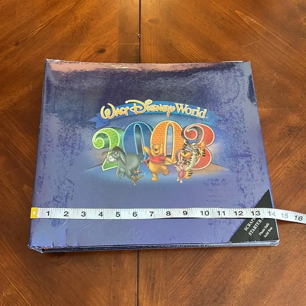 Walt Disney World 2003 Winnie the Pooh Scrapbook Starter Kit Vintage New